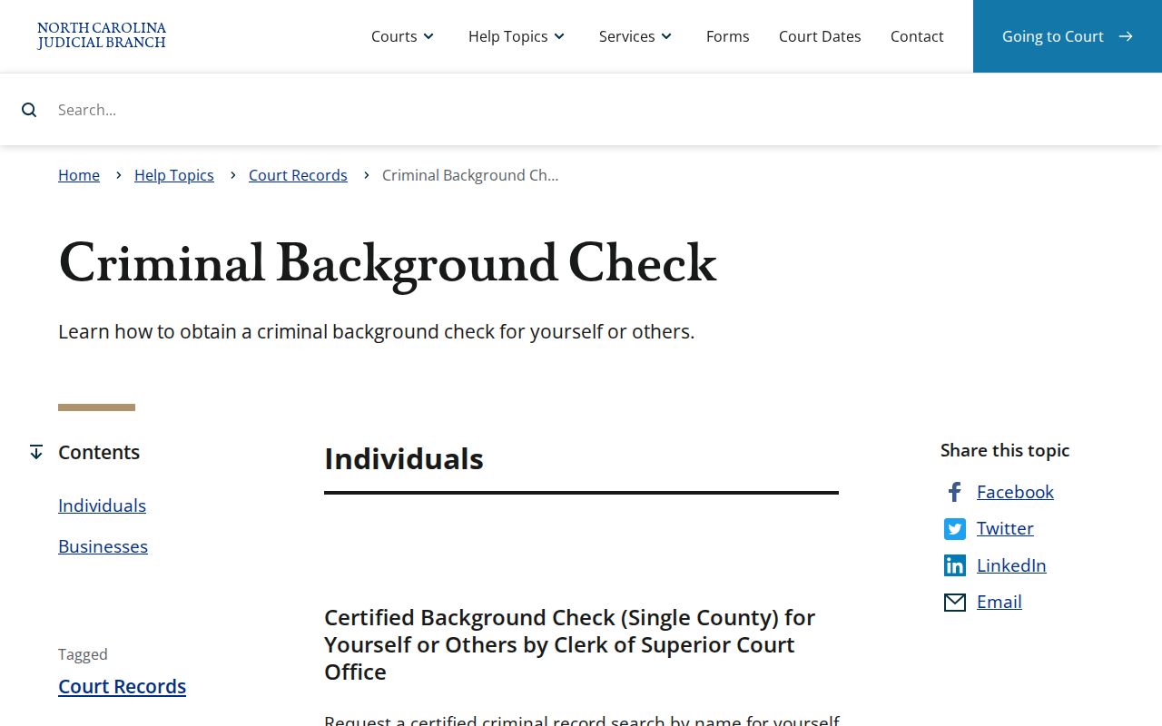 Stanly County criminal history clerk search options